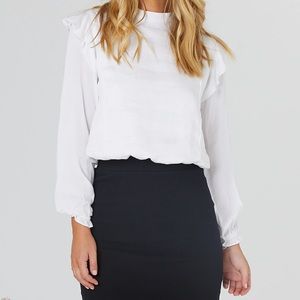 Legoe heritage 100% Linen Crop Shirt